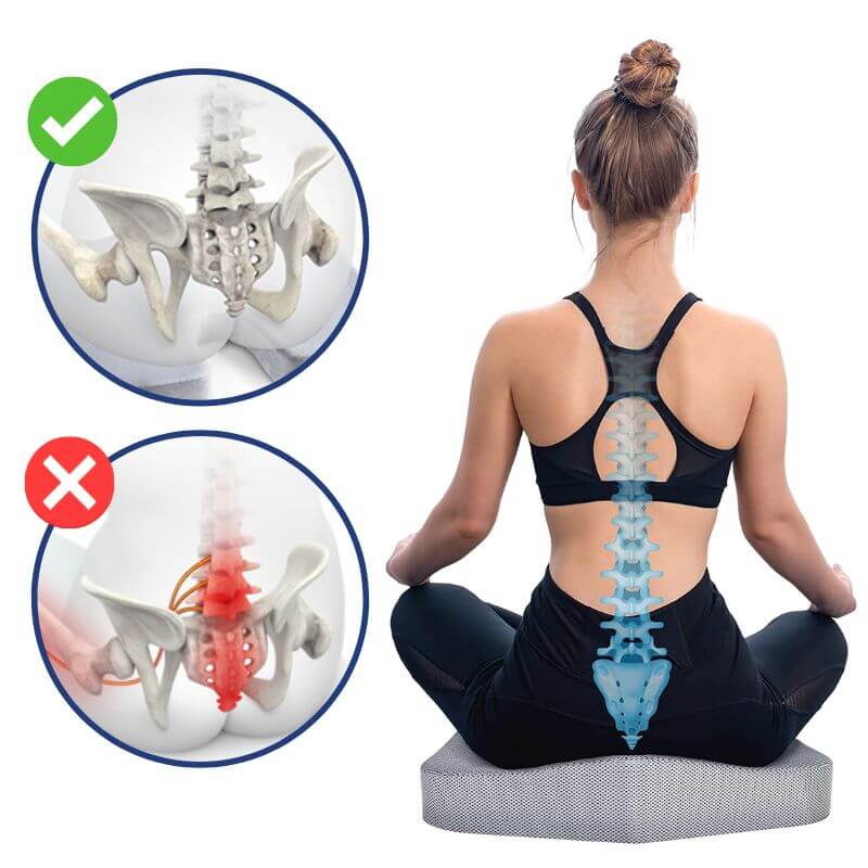 Comfort Seat - Ergonomic Chair Hip Cushion