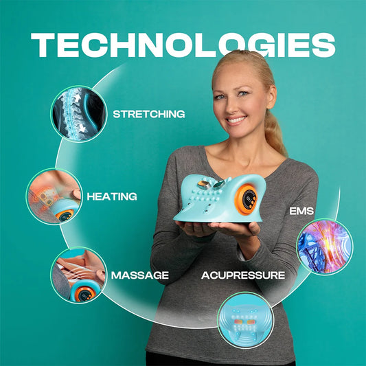 Neck Ease - Neck Massager Pillow for Cervical Relief