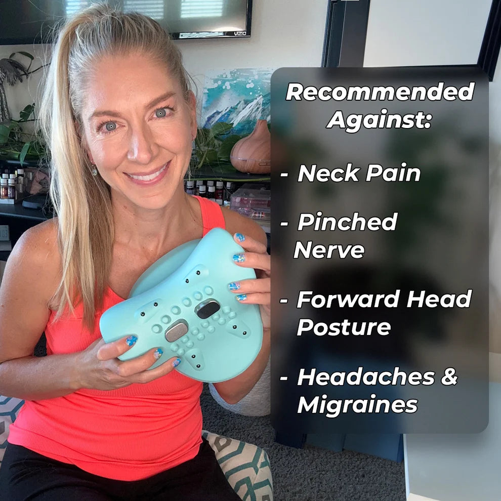 Neck Ease - Neck Massager Pillow for Cervical Relief