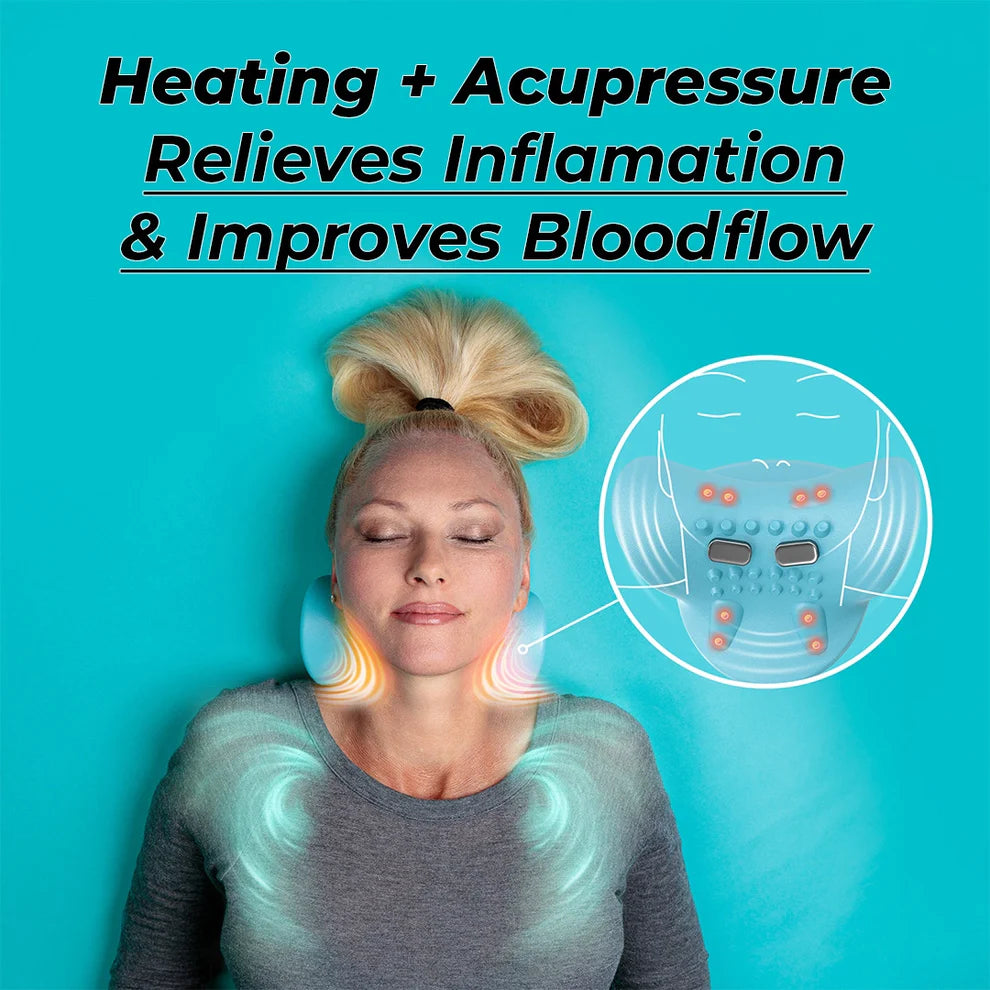 Neck Ease - Neck Massager Pillow for Cervical Relief