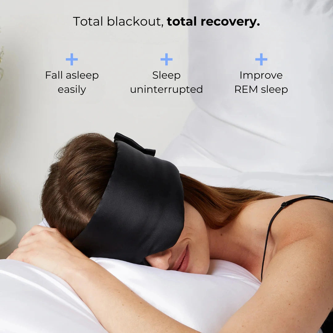 Silken Sleep – Premium Mulberry Silk Sleep Mask