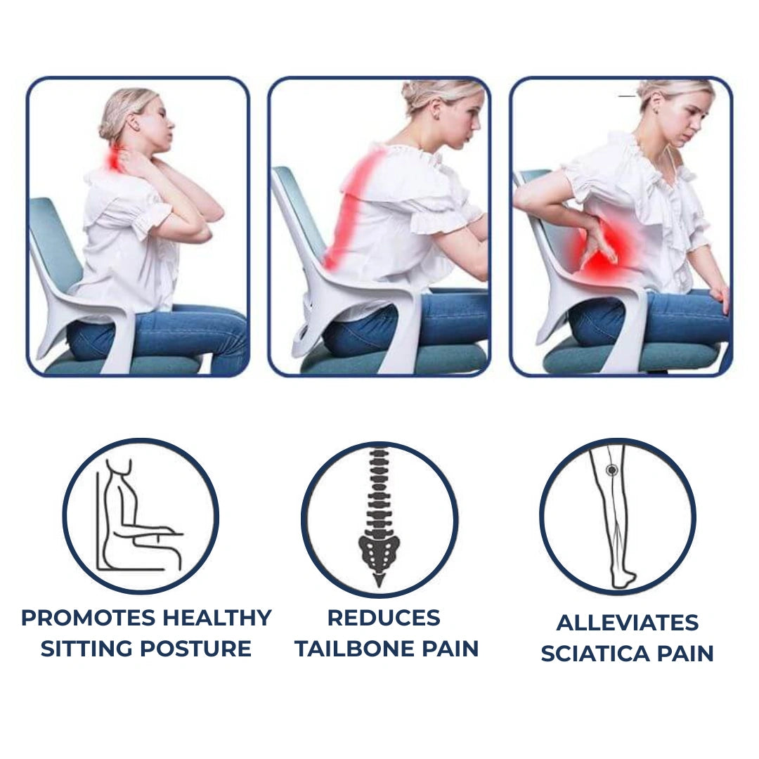 Comfort Seat - Ergonomic Chair Hip Cushion