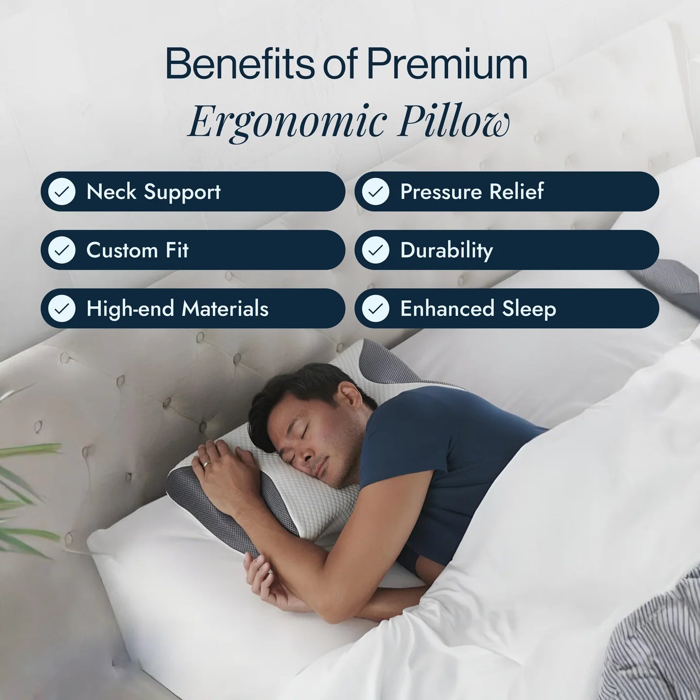 Cloud Relief - Ergonomic Neck Pillow